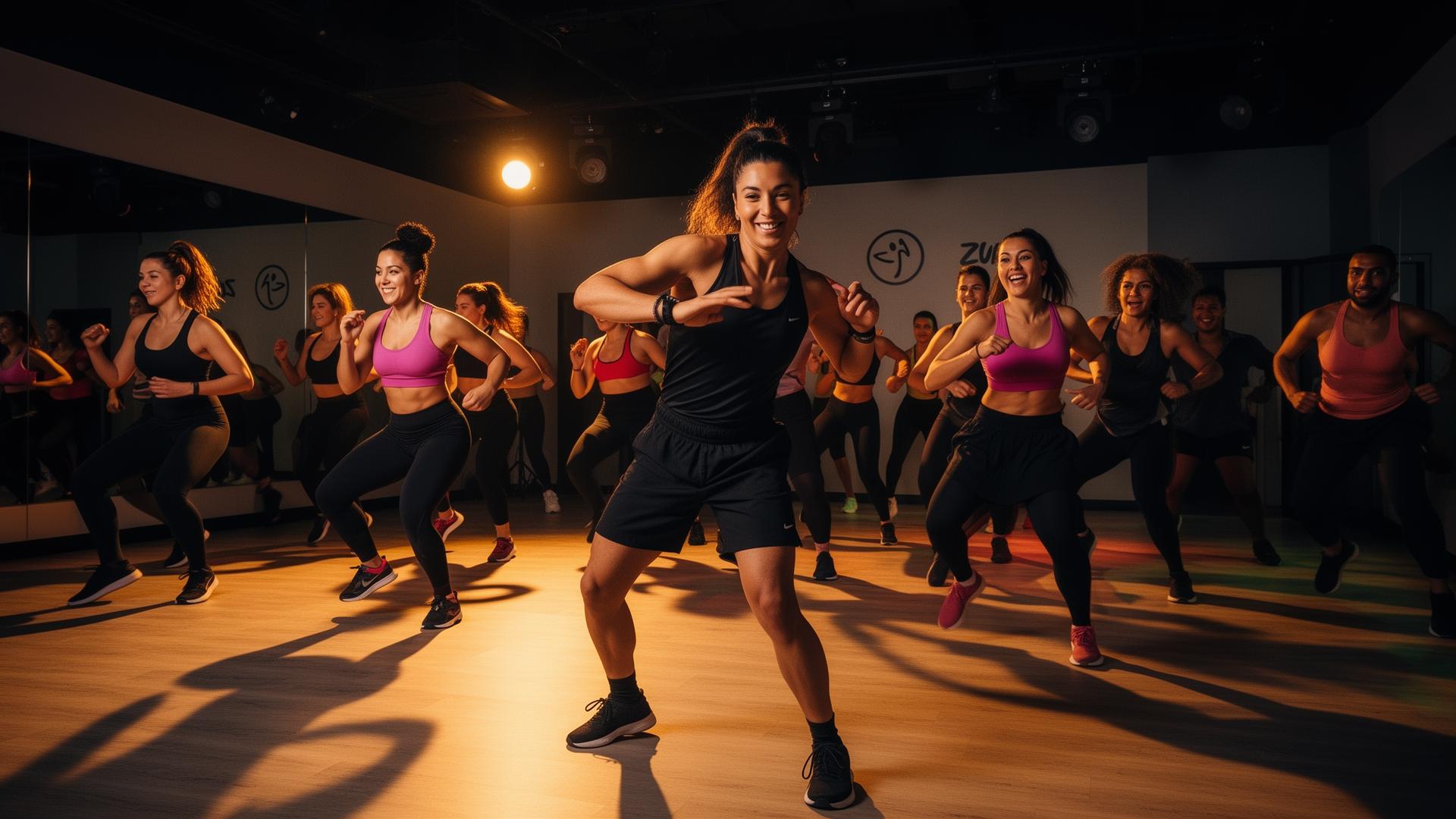 Zumba practice